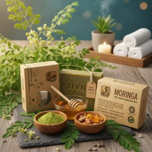 SYLVILUX - Moringa Soap - 100% Herbal Hand Made Soap